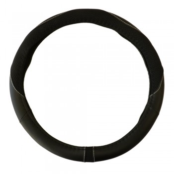 Husa Volan Piele Ecologica Negru 37- 39 Cm Umbrella