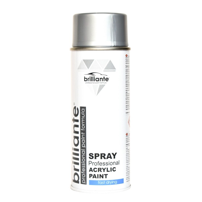 Vopsea Spray Aluminiu White (Ral 9006) 400 Ml Brilliante
