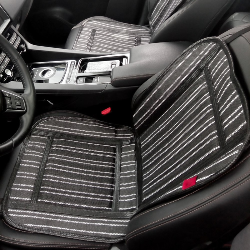 Husa Protectie Scaun Cool Confort Pro Negru / Alb