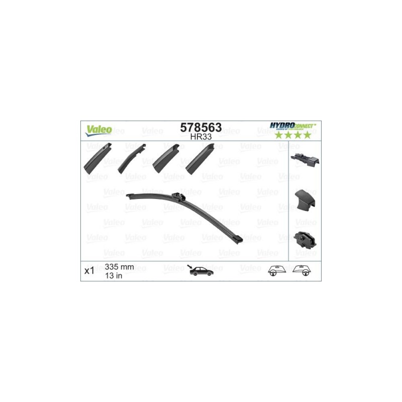 Stergator Valeo Hydroconnect Hf-Hr 335 Mm