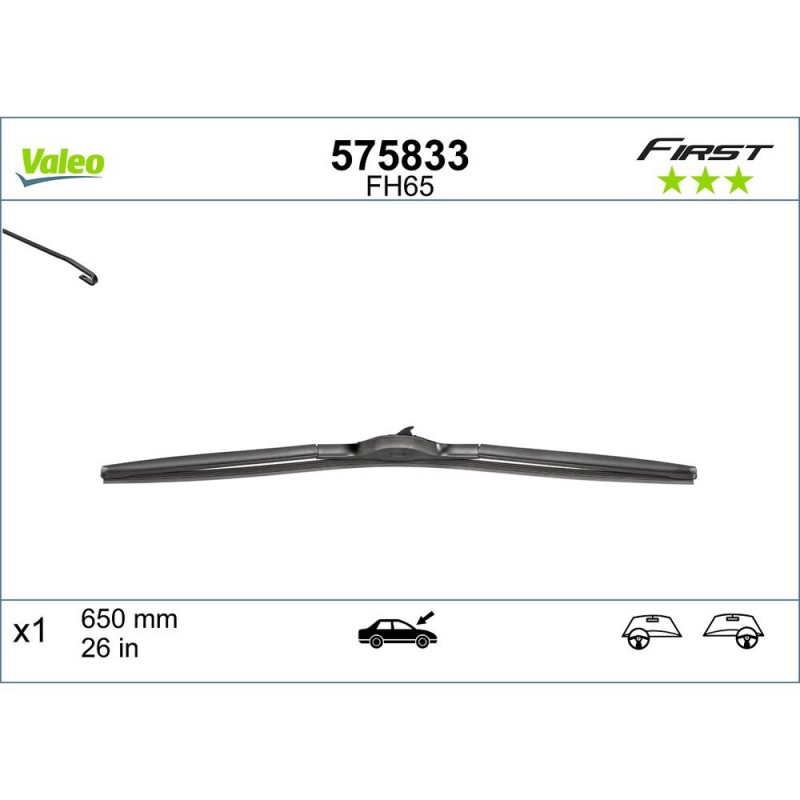 Stergator Valeo First Hybrid 650 Mm