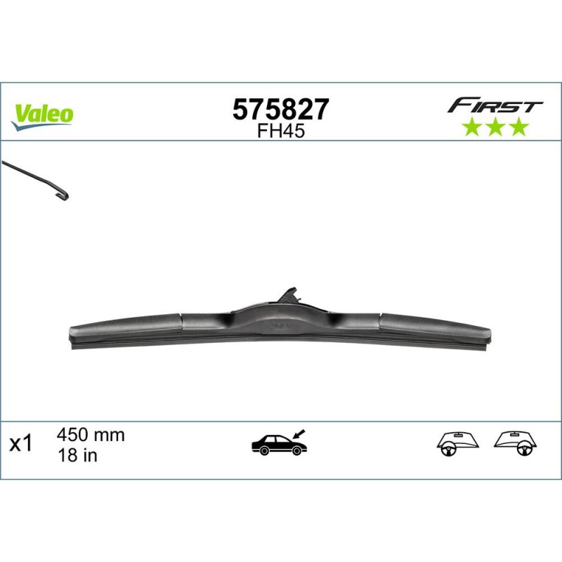 Stergator Valeo First Hybrid 450 Mm