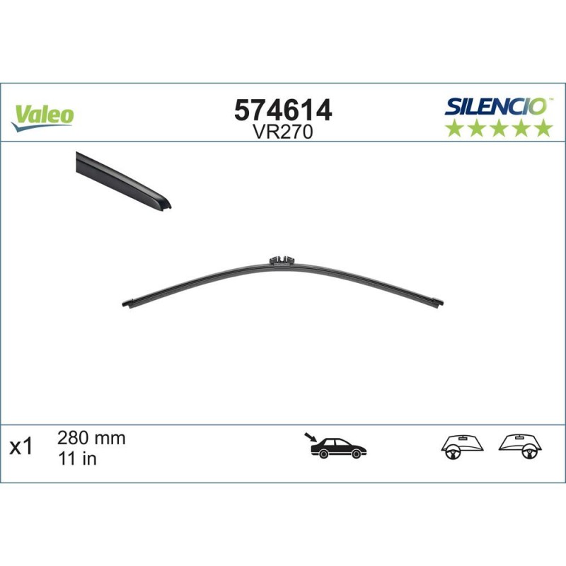 Stergator Valeo Silencio Fb Oe 280 Mm