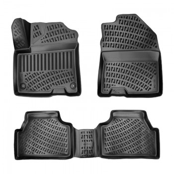 Set Covorase Auto Cauciuc Umbrella Pentru Hyundai Kona Electric 2019-2023