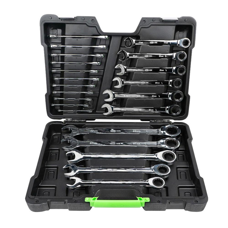 Set De 22 Chei Combinate Cu Ratchet