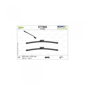 Set Lamele Stergator Parbriz 600/450 Mm