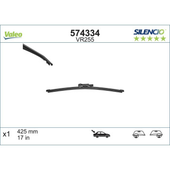 Stergator Luneta Valeo Silencio Fb Oe 425 Mm Vr255
