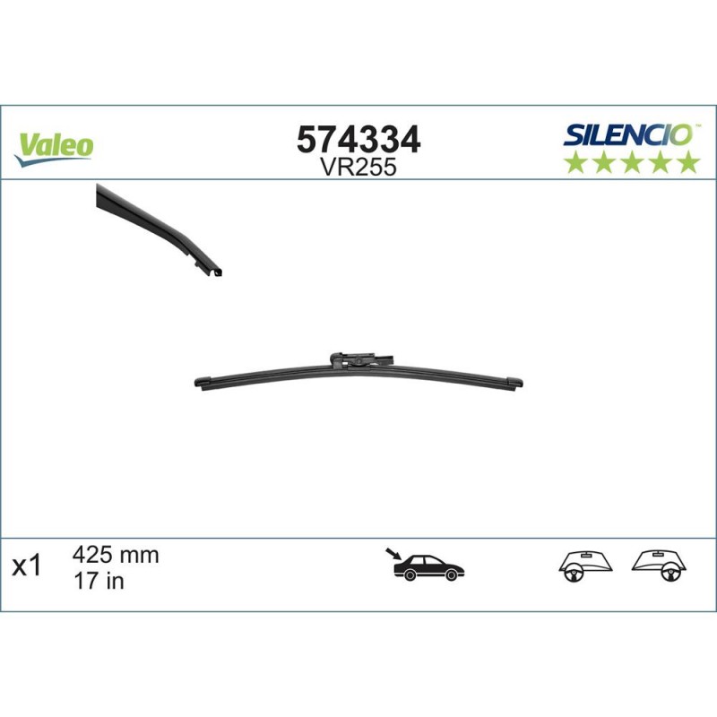 Stergator Luneta Valeo Silencio Fb Oe 425 Mm Vr255