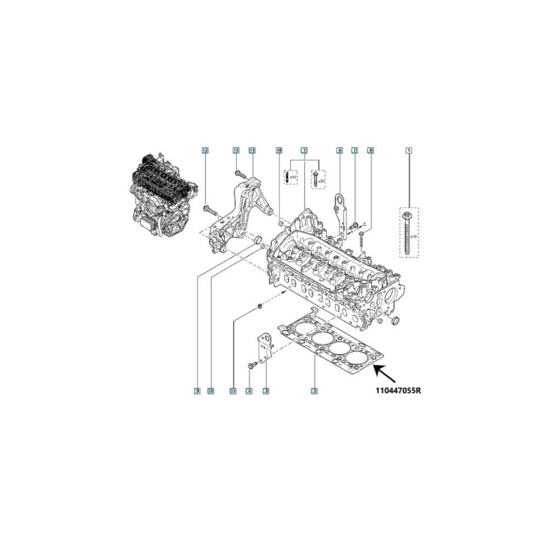 Garnitura Chiulasa 110447055R
