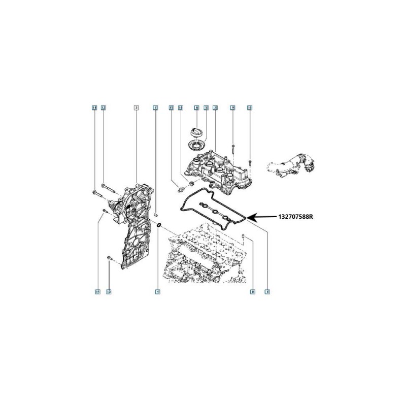 Garnitura Carter 132707588R
