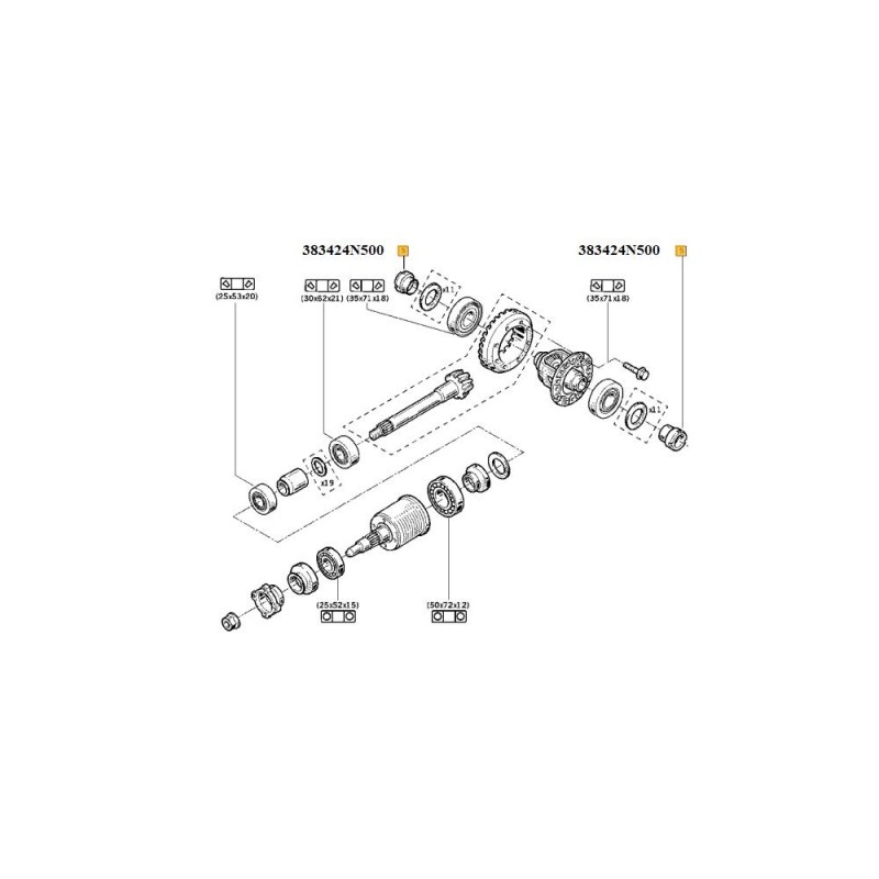 Simering Planetara Stg. 383424N500