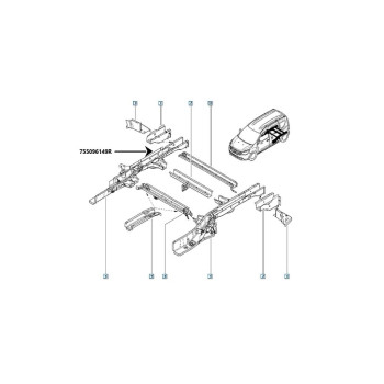 Lonjeron Spate 755096149R