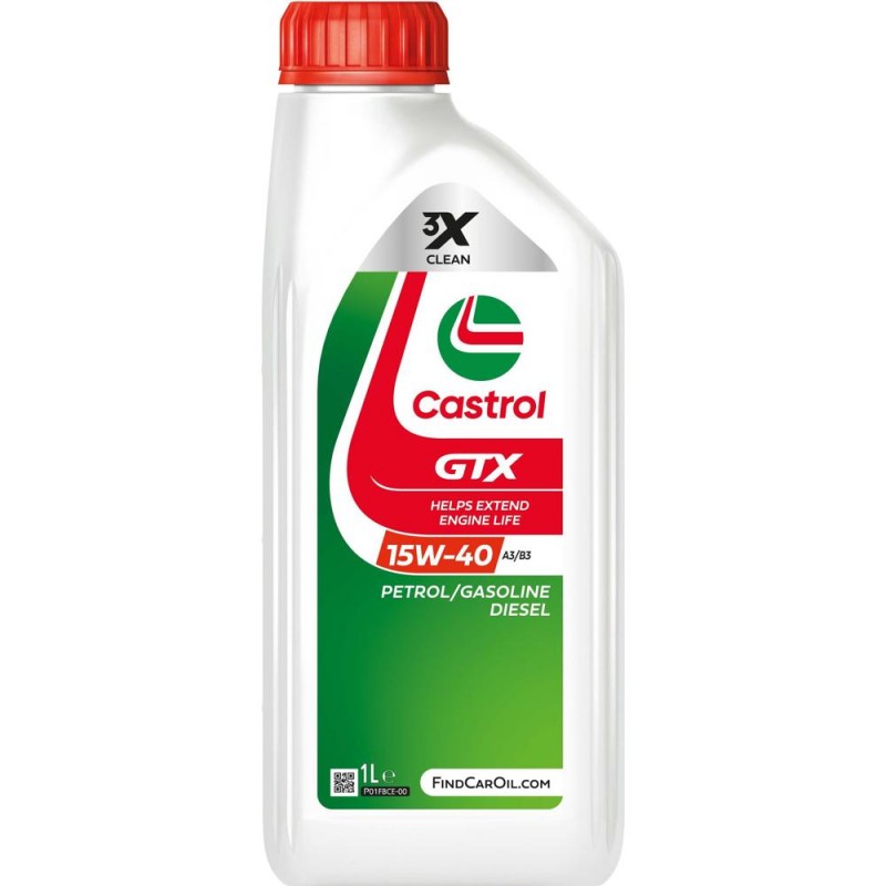 Castrol Gtx 15W-40 A3/B3- 1L