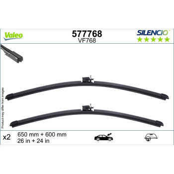 Set Stergatoare Valeo Silencio X.trm 650/600 Mm Vf968