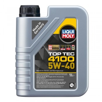 Liqui Moly Top Tec 4100 5W-40- Api Sn/Cf; Acea A3/B4/C3 (3700)- 1L