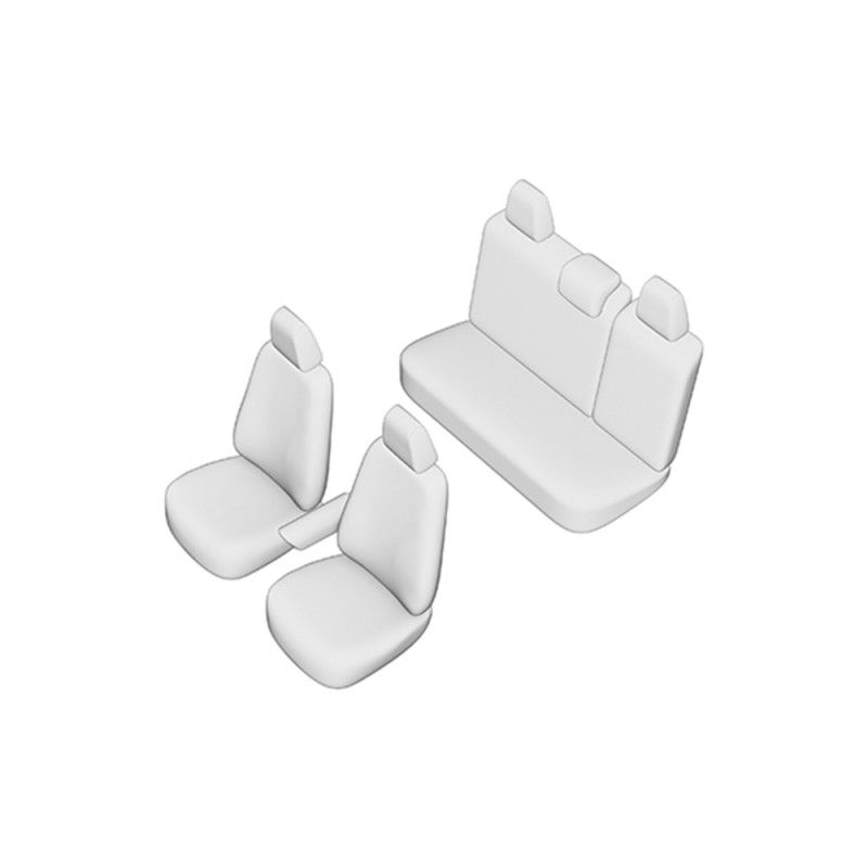 Set Huse Scaun Umbrella Pentru Dacia Logan 2021- (Bancheta Fractionata)