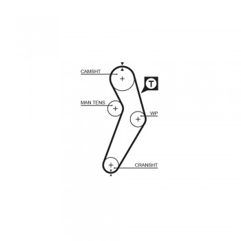 Gates - Curea Distributie 5473Xs