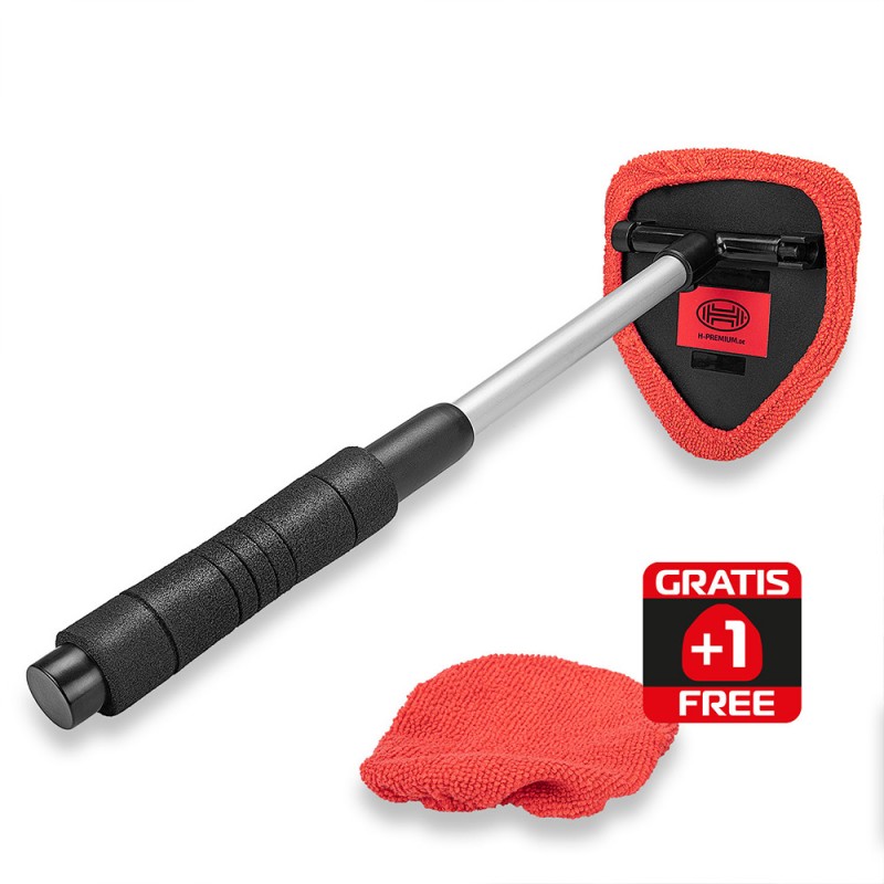 Curatitor Parbriz Premium Aluminiu Extensibil 33-50Cm Cu Microfibra