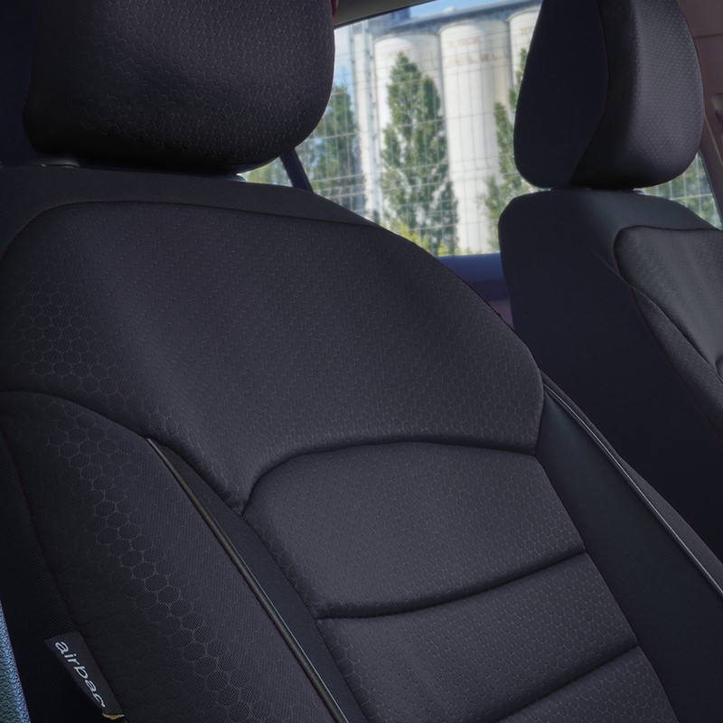 Set Huse Scaun Urban Negru