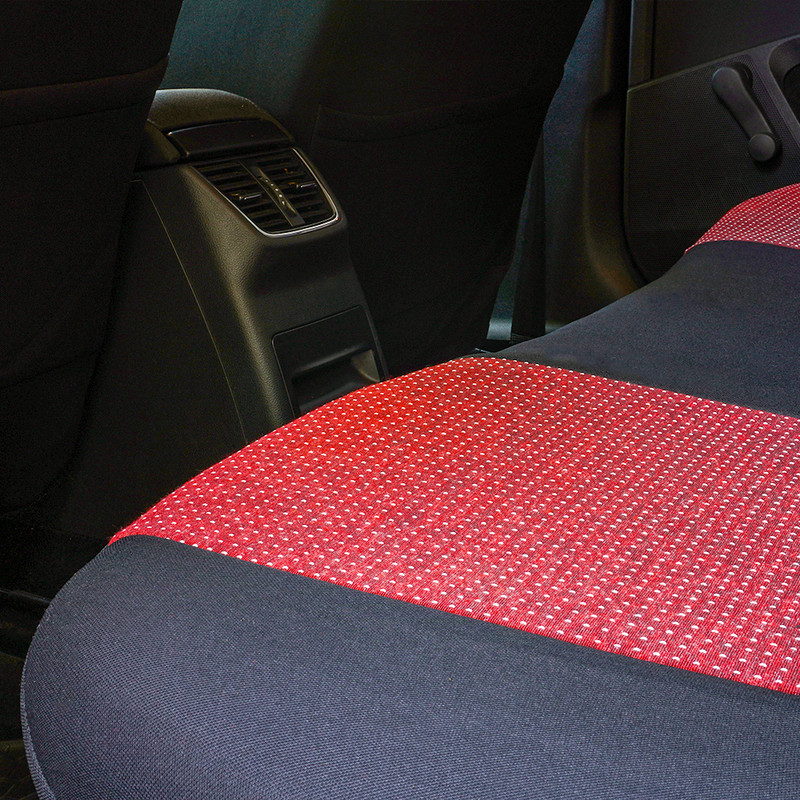 Set Huse Scaun Racing Rosu