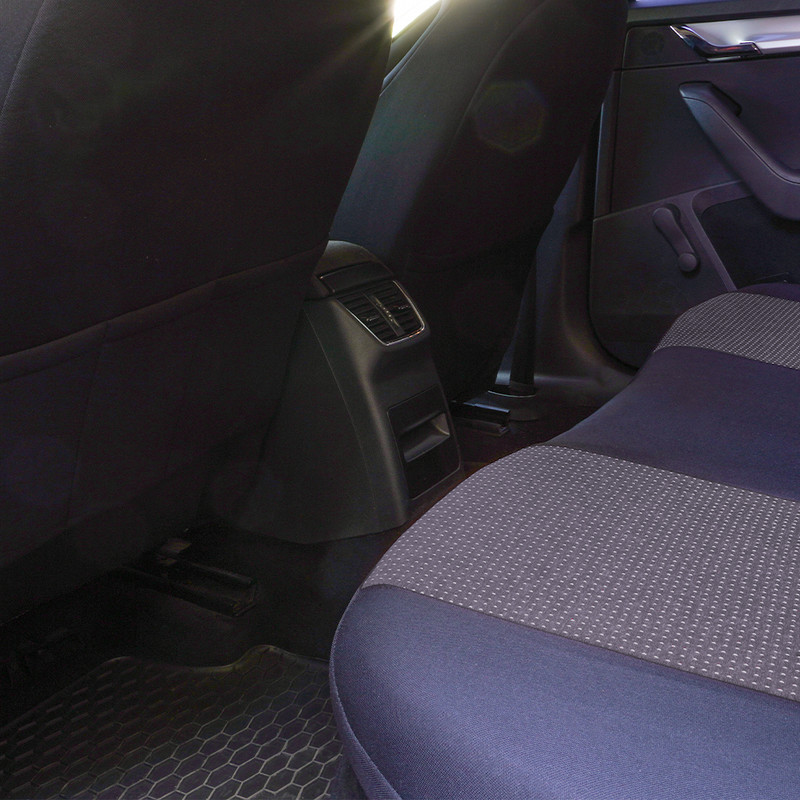 Set Huse Scaun Racing Gri - Negru