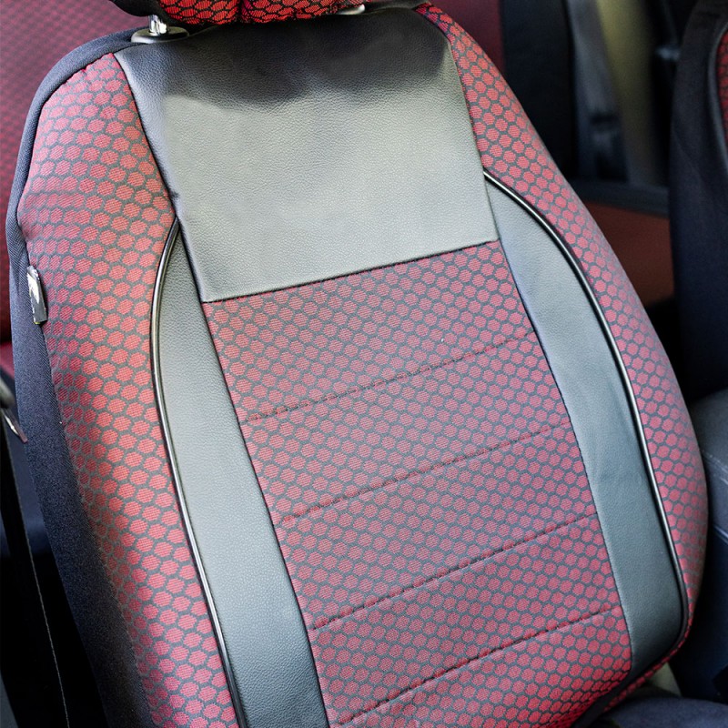 Set Huse Scaun Elegance Rosu