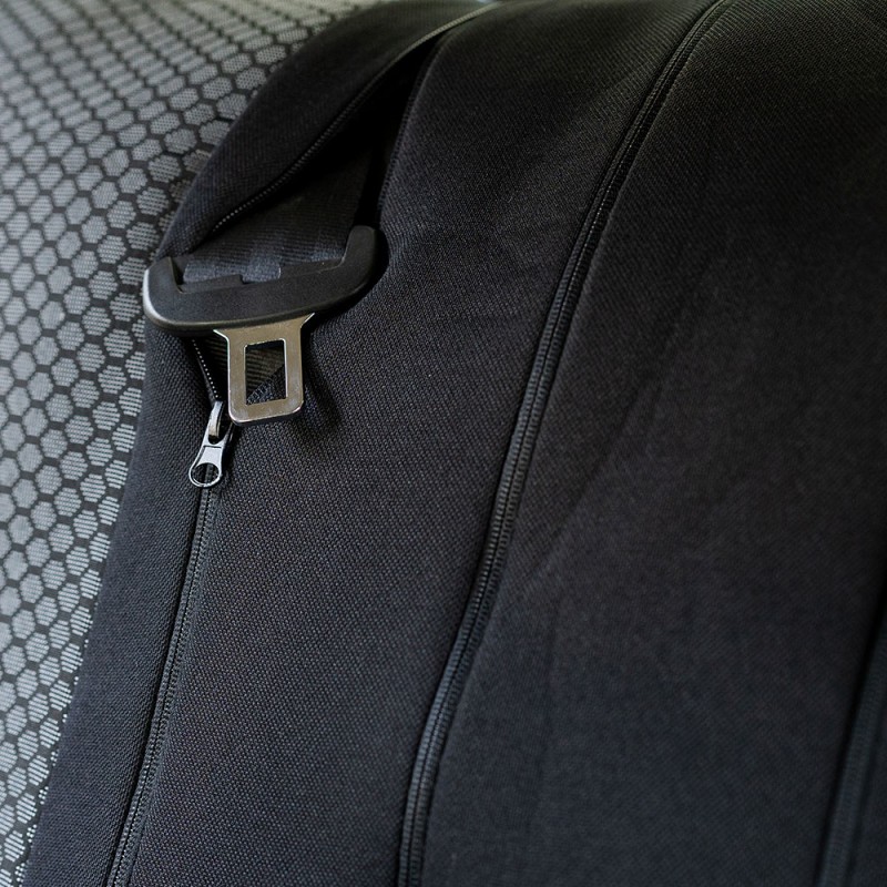 Set Huse Scaun Elegance Negru