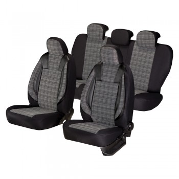 Set Huse Scaun Luxury Negru