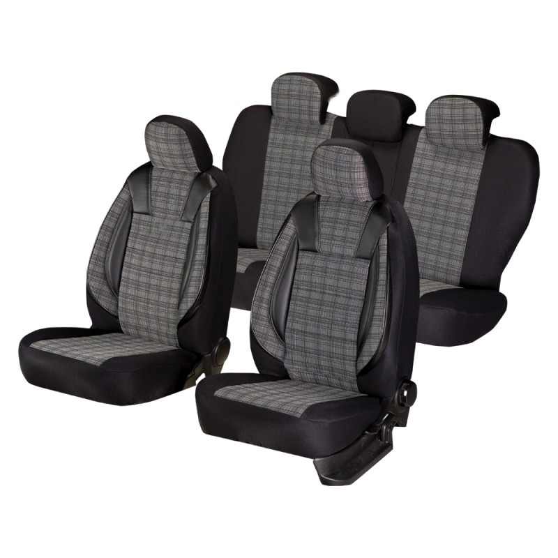 Set Huse Scaun Luxury Negru