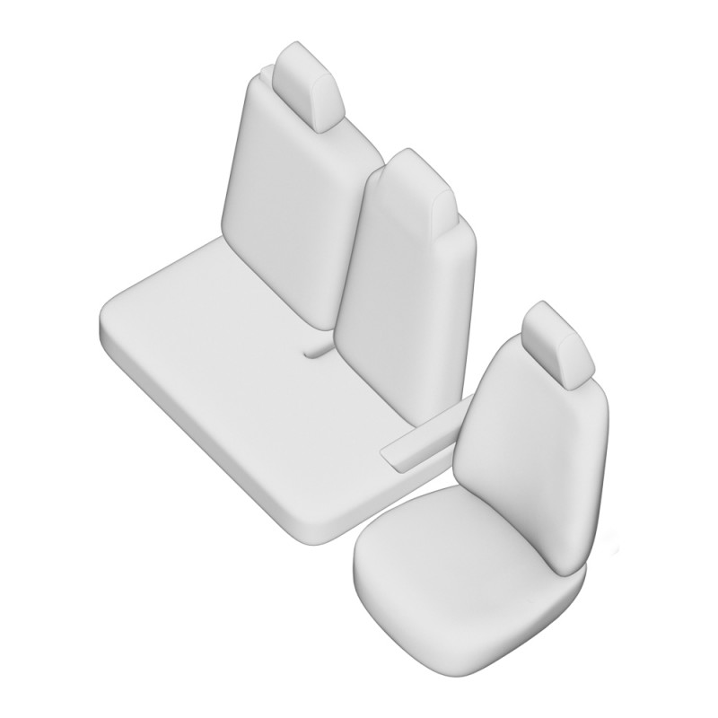 Set Huse Scaun Umbrella Pentru Renault Master (2+1) 2011-2019 Tip 1