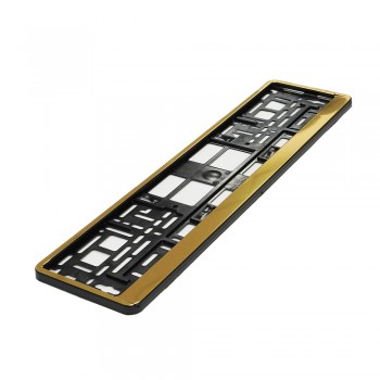 Suport Numar Inmatriculare Mega Drive Gold 1 Buc
