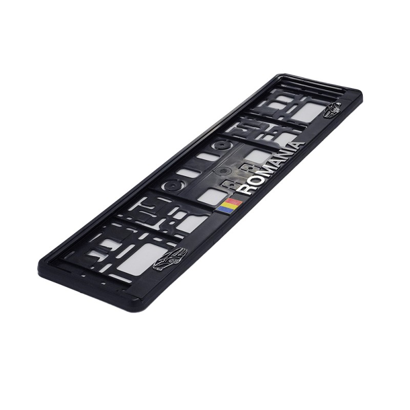 Suport Numar Inmatriculare Mega Drive Romania Set 2 Buc