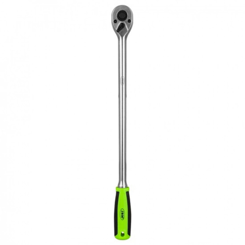 Clichet 1/4 Inch Extralung 305 Mm Reversibil Cu 72 De Dinti Jbm