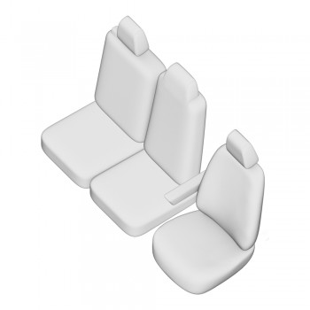 Set Huse Scaun Umbrella Pentru Renault Master (2+1) 2011-2019 Tip 2