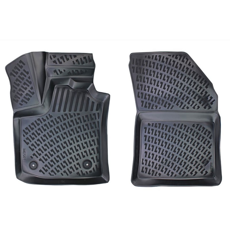 Set Covorase Auto Cauciuc Umbrella Pentru Dacia Dokker (Fata) 2012-2021