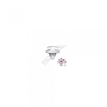 Clips Tapiterie Pentru Citroen/Peugeot - Alb Set 10 Buc