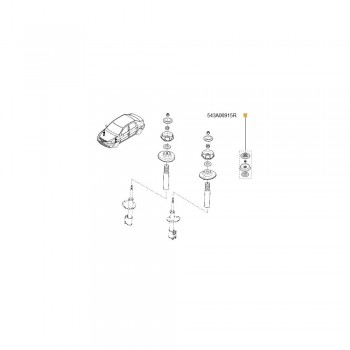 Kit Flansa Amortizor 543A06915R