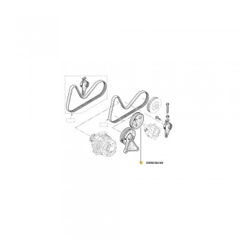 Fulie Pompa Servodirectie