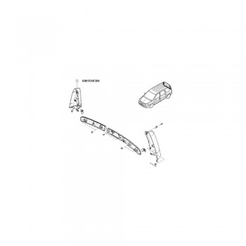 Ornament Stalp Spate Dr. Log./Mcv 6001549304