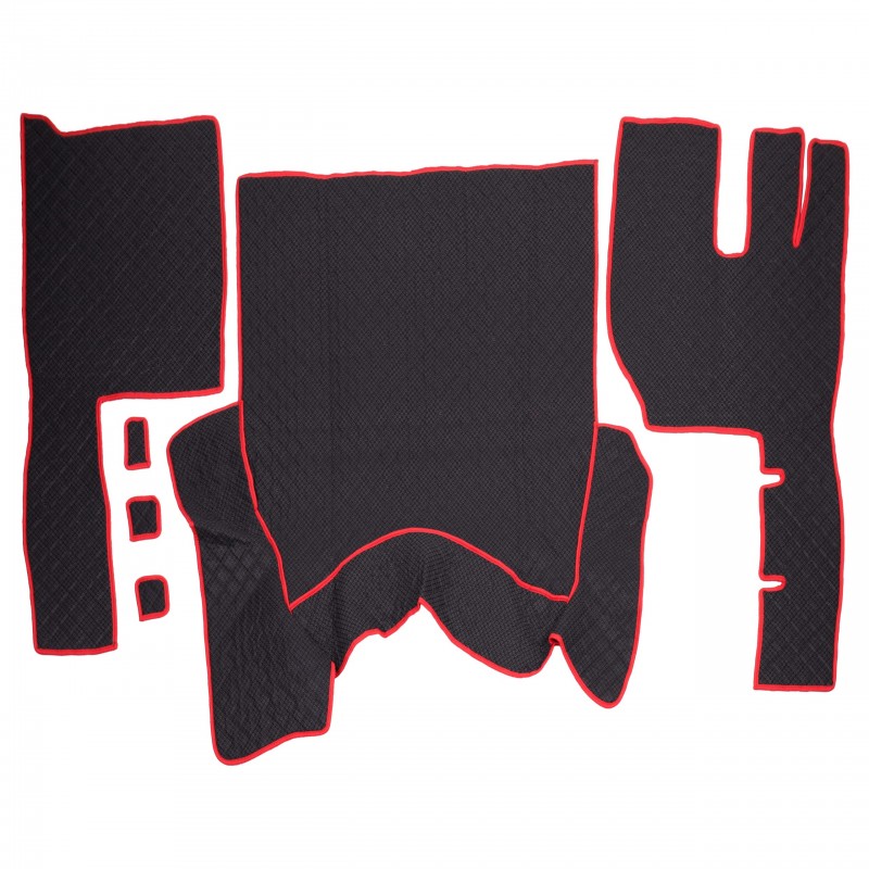 Set Covorase Piele Ecologica Truck Umbrella Pentru Volvo Fh12 Euro 5 Automat. Negru