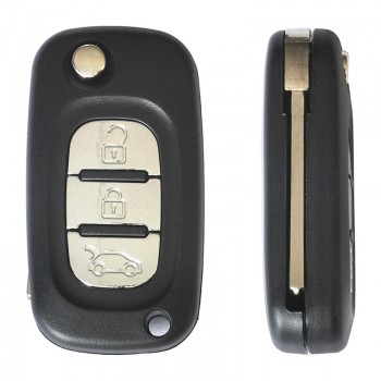 Carcasa Cheie Contact Pentru Dacia Duster 3 Butoane, Cu Cheie