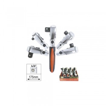 Clichet Articulat Scurt Cu 72 Dinti - 1/2` Jbm