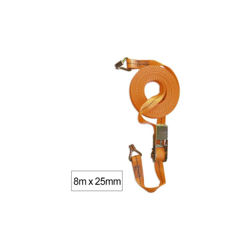 Chinga Ancorare Marfa Cu Intinzator Si Clichet 8Mx25Mm Jbm