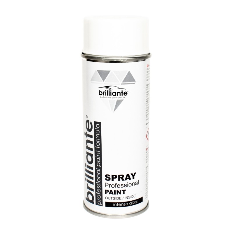 Vopsea Spray Alb Pur Lucios (Ral 9010) 400Ml Brilliante