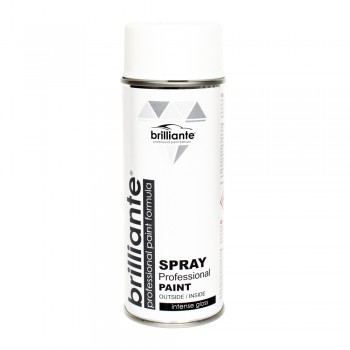 Vopsea Spray Alb Pur Mat (Ral 9010) 400Ml Brilliante