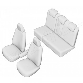 Set Huse Scaun Umbrella Pentru Ford Focus 2010-2018 (Bancheta Fractionata)