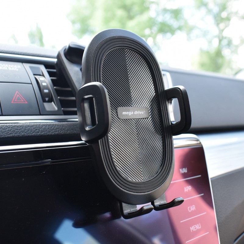 Suport Telefon Auto Extensibil 55-105Mm Cu Prindere In Grila De Ventilatie