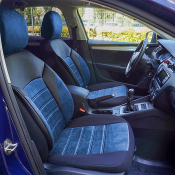 Set Huse Scaun Diamond Albastru