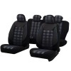 Set Huse Scaun Sport Negru-Albastru
