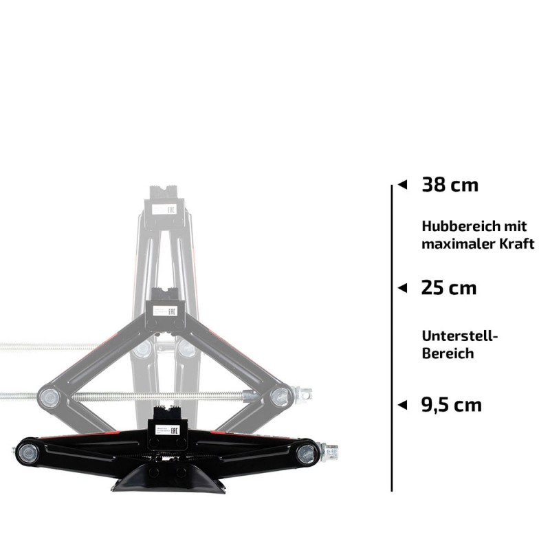 Cric Mecanic Premium 1.5T Black Edition Heyner